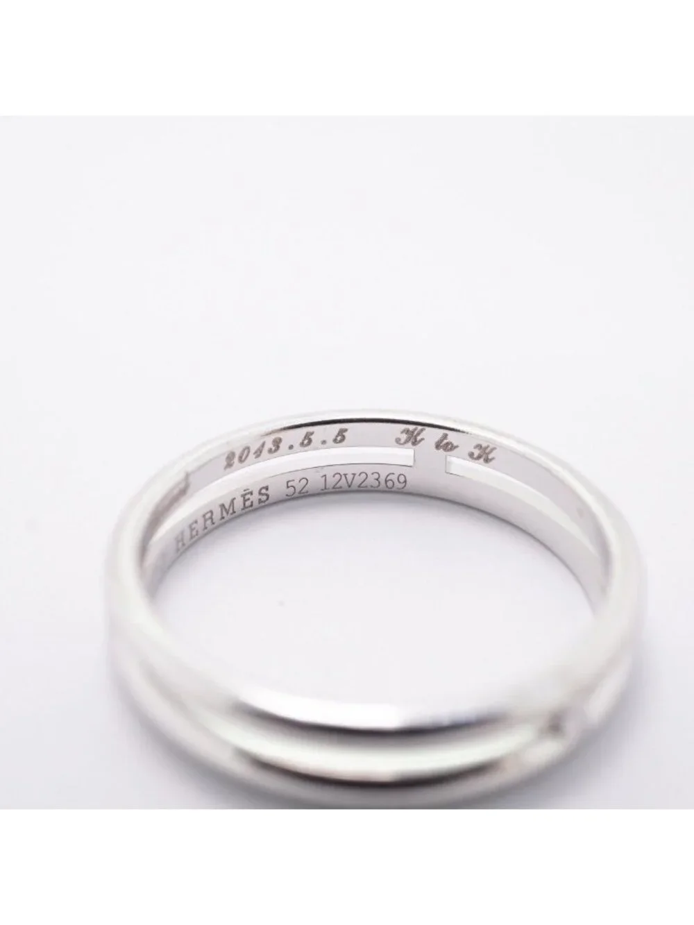 Hermes Ring Arianne 18k White Gold